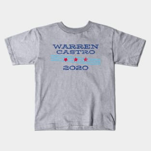 Elizabeth Warren and Julian Castro on the one ticket? Kids T-Shirt